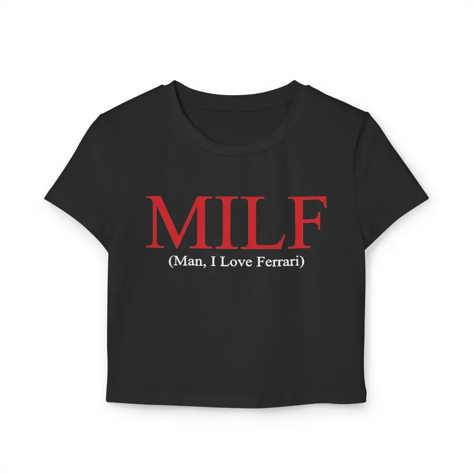 CROP TOP MAN, I LOVE FERRARI&nbsp;