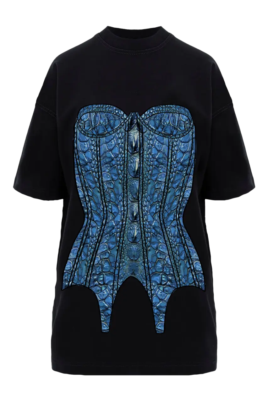 BLUE CORSET - Premium Dress