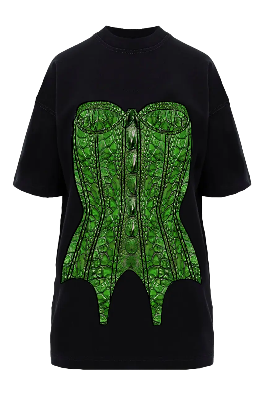 GREEN CORSET - Premium Dress