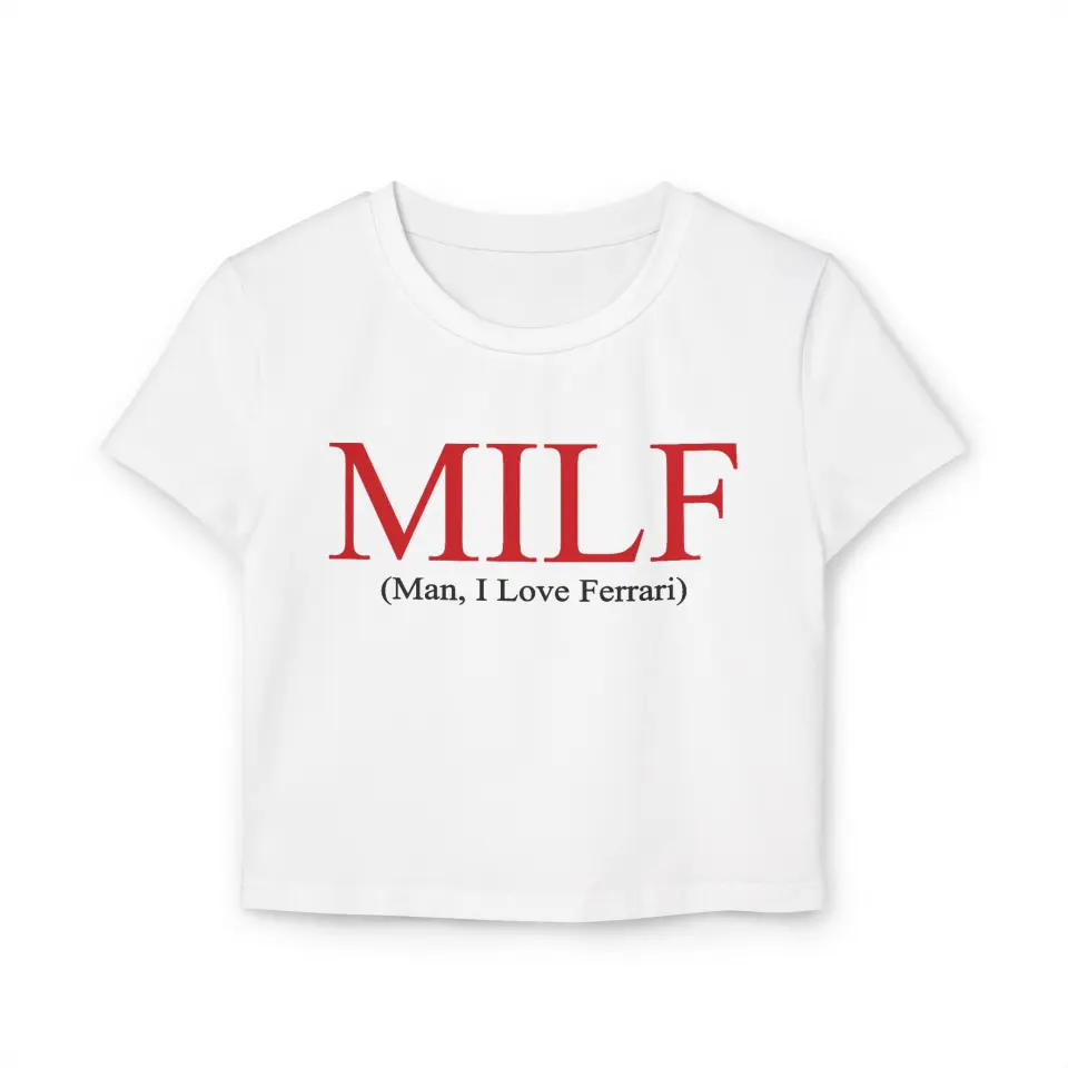 CROP TOP MAN, I LOVE FERRARI&nbsp;