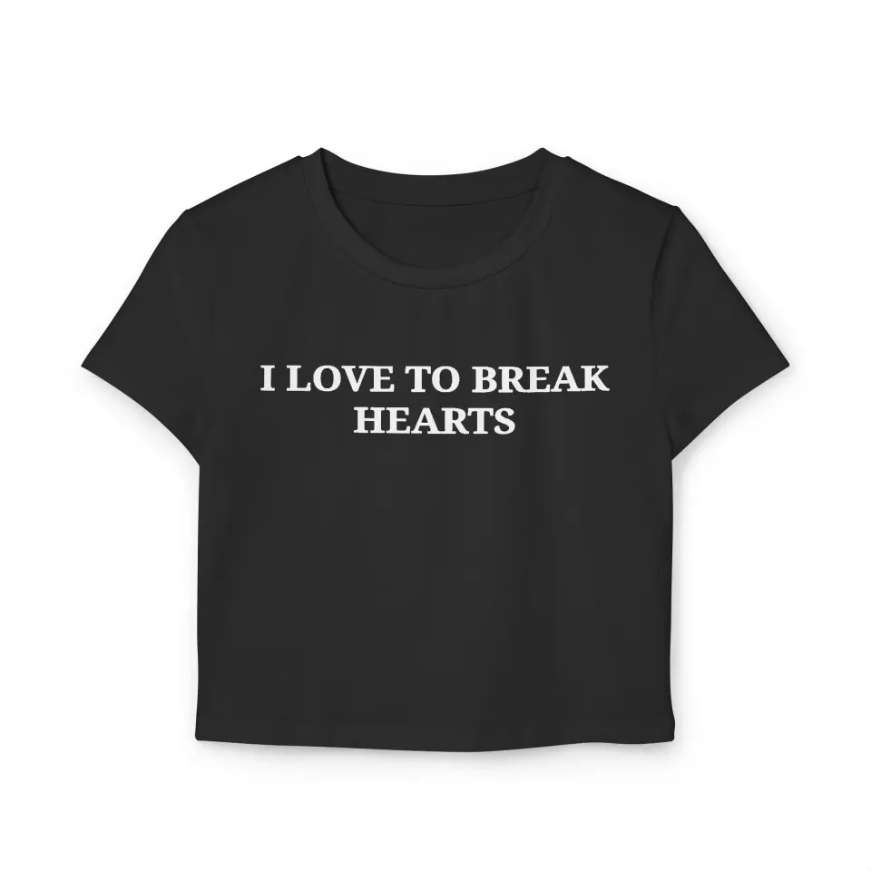 CROP TOP HEART BREAKER