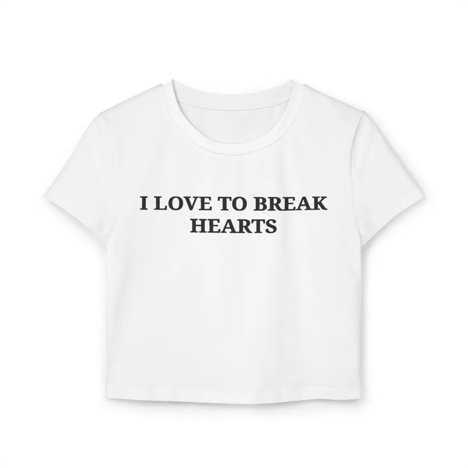 CROP TOP HEART BREAKER