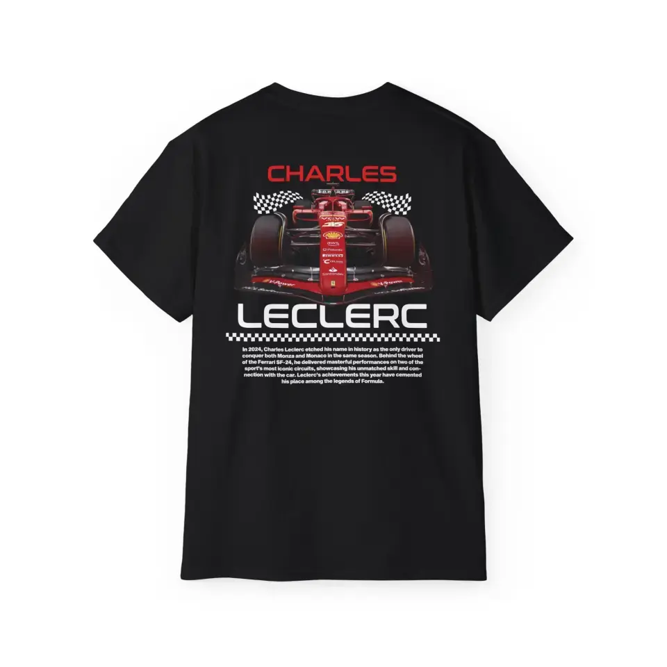 Tricou CHARLES LECLERC SCUDERIA STOC